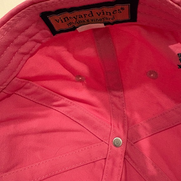 Vineyard Vines Bright Pink Cap - Picture 6 of 7
